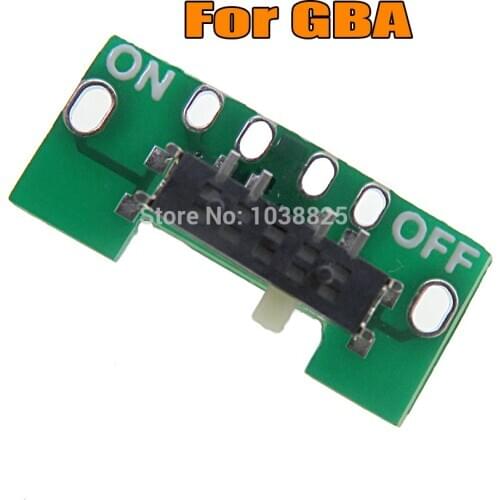 20pcs Replacement Power Switch New on off power switch board for GBA game console repair ON OFF Swicth For GBA