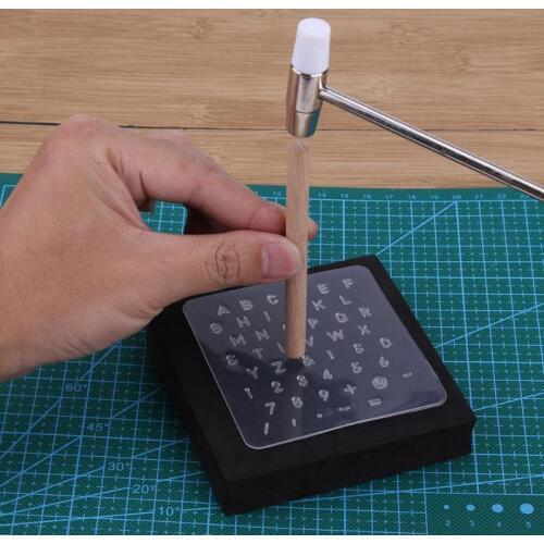 Alphabet Numbers Leather Stamping Punch Letter Number Stamper Set For Leathercraft Plastic Leather Tool DIY Leather Punching