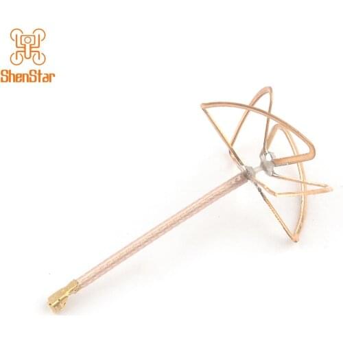 ShenStar 50/70mm Antenna 5.8G 2.5dBi to 3dBi RHCP IPX Connector Clover FPV VTX for INNOVA VTX for FPV Transmitter RC Drone Part