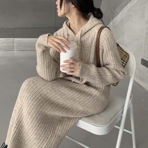 Модные трикотажные платья EAEOVNI China At AliExpress