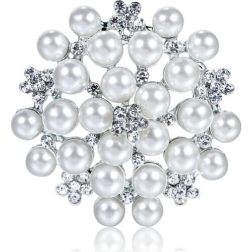 ENDELI Beaded Brooches For Clothes