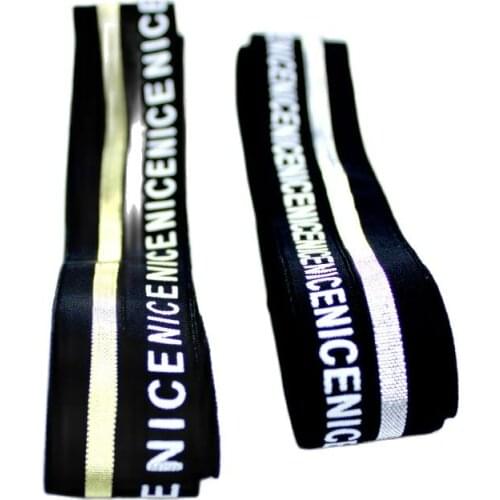 New style 2.2CM wide high quality durable pants skirt belt / sewing clothing accessories / elastic band rubber band letter-A