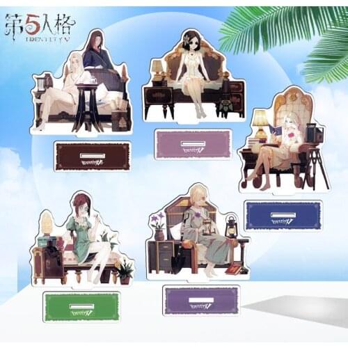 Anime Identity V Vera Nair Naib Subedar Margaretha Zelle Game Acrylic Figure Stand Model Plate Desk Decor Cosplay High Quality
