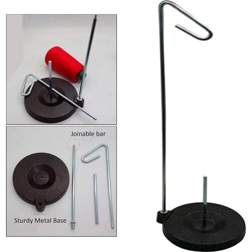 Single Cone Thread Spool Holder Stand - Provides a Smooth Feed to Sewing, Embroidery Machines