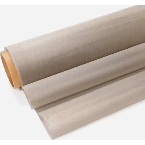 50cm*110cm Anti-radiation Shielding Mesh Fabric Radiation-Resistant Cloth Anti-theft Brushed Lining Cloth for DIY Sewing