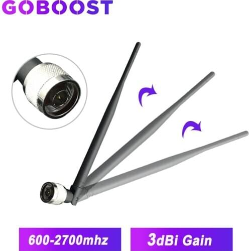 4G GSM 3G Whip Antenna For Communication Network Cellphone Booster 600-2700MHz 3dBi 2G 3G 4G GSM 900mhz DCS 1800mhz 1900mhz
