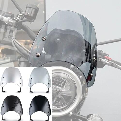 Windscreen for Triumph Street Twin Scrambler 2019 2020 2021 Windshield Wind Deflector Bonneville Scrambler 1200 XE XC BE