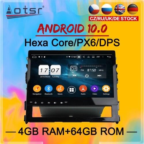 2 Din IPS Screen Android 10 DSP Car Multimedia Player For Toyota Prado Land Cruiser 200 2015 + Navi Audio Radio Stereo head unit