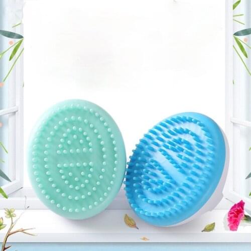 2pcs Anti Cellulite Full Body Massage Brush Handheld Bath Shower Slimming Beauty Meridian Massage Brush Special Brush Massaging