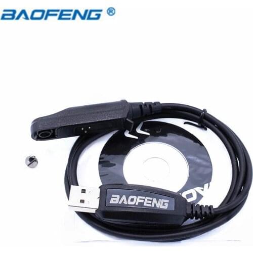 Baofeng UV-9R Waterproof USB Programming Cable Driver CD For BaoFeng UV-XR A-58 UV-9R Plus GT-3WP UV-5S Waterproof Walkie Talkie