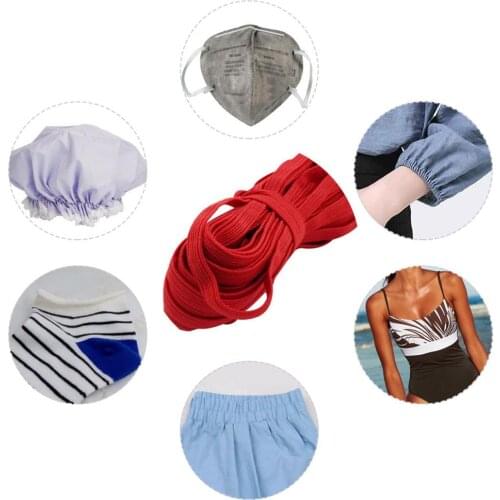 Elastic Bands Stretch Strap Cord Rope Earloop Sewing String for DIY Craft Clothes