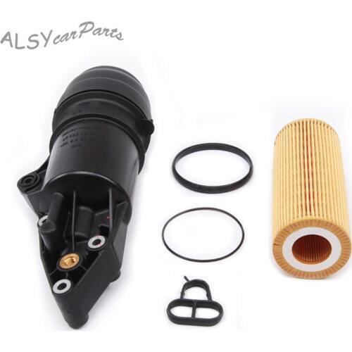 06E 115 562 C Oil Filter Housing Adaptor 3.0T Oil Filter Element Assembly For Audi A4 A5 A6 A8 Q5 Q7 VW Touareg 06E 115 562 A