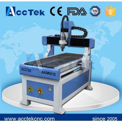 Multipurpose mini cnc router machine/jinan acctek good quality AKM6012 CNC Router
