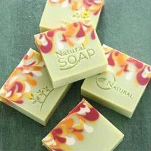 Natural Soap Stamp Tools Transparent Soap Seal Custom Acrylic Chapters With Handle Z0228NS
