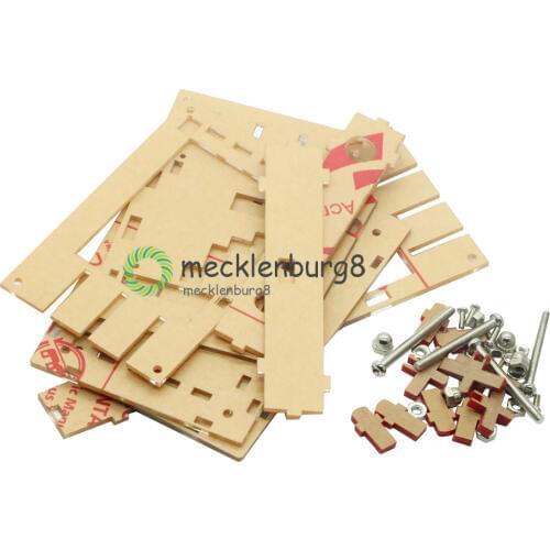 New Transparent Acrylic Case Box Shell for DSO138 2.4 "TFT Kit Digital Oscilloscope DIY Case Electronic Diagnostic Tool