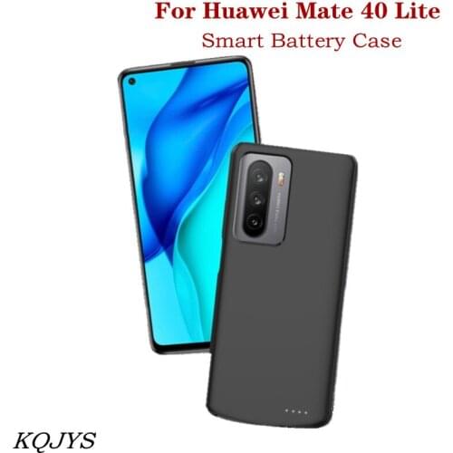KQJYS 6800mAh Portable Power Bank Battery Charger Cases For Huawei Mate 40 Lite Battery Case Extenal Battery Charging Power Case