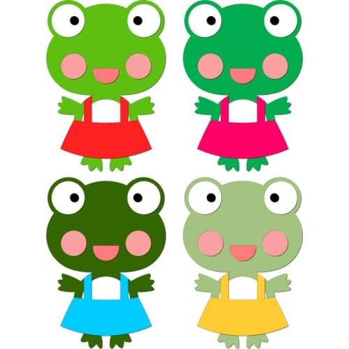 New frog Wooden Die Scrapbooking C2777 Cutting Dies Multiple Sizes Compatible with most die cutting machines