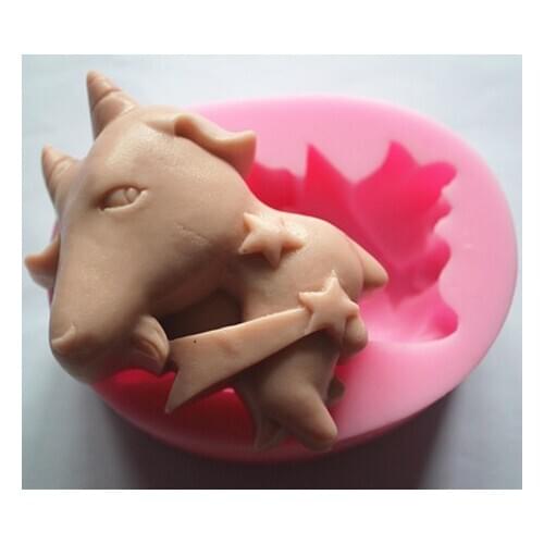 Handmade Soap Silicone Mold Animal Candle Molds Polymer Clay Capricorn Zodiac