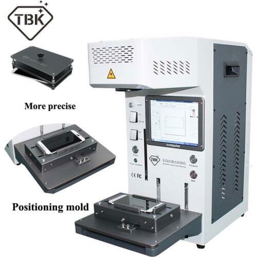 TBK DIY printer CNC Laser Cutting For iphone12 11 X Back Glass Remover Lcd Frame Repair Laser Separater Machine with mold