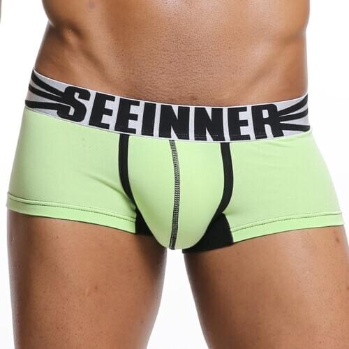 New Mens Underwear Boxers Men Boxershort Panties Man Homme Underpants Calzoncillos Cotton Trunks