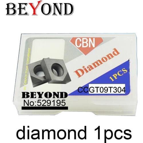 Boron nitride CBN INSERT CCGT09T304,blade for cutting high hardness materials use boring bar cnc machine Factory Outlet