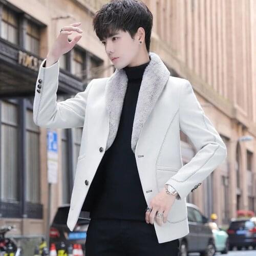 Whisperyyy Men's Short Coats
