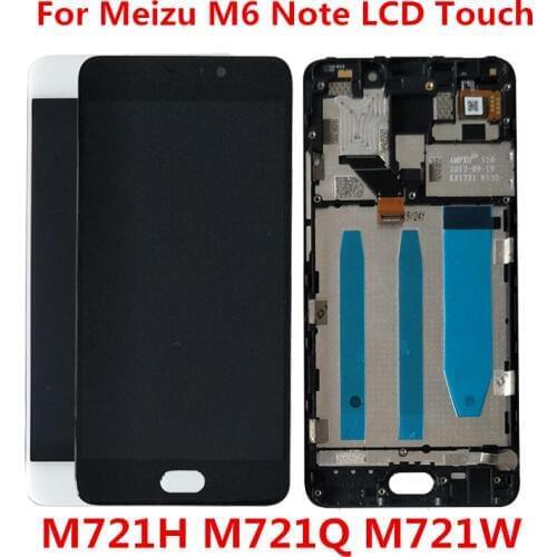 5.5'' Display For Meizu M6 Note LCD with Touch Screen M721H M721Q M721W Replacement M6 Note Display