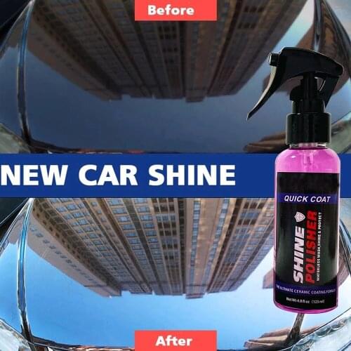 110ml Auto Polishing Anti-scratch Spray Type Crystal Plating Liquid Ceramic Coating 9H Car Lacquer Paint Care Car Polish Coating