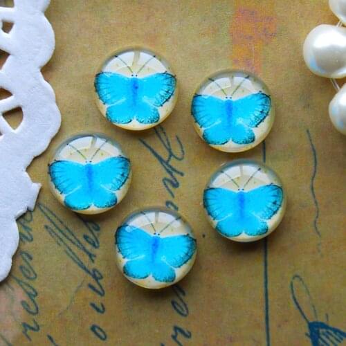 12mm 25mm 14mm 16mm 18mm 20mm Photo Glass Cabochons Round Cameo Set Handmade Settings Animal 06