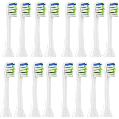 12pcs DiamondClean Toothbrush Heads for Philips HX3120 HX3216 HX6942 HX6530 HX9340 HX6930 HX6100 HX6710 HX9140 R710 with Covers