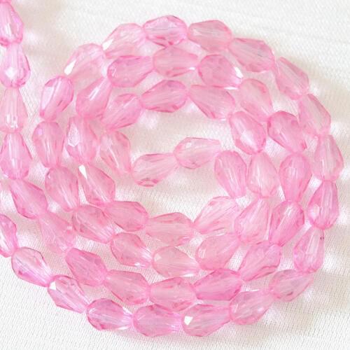 16 colors wholesale price crystal glass teardrop faceted 8x11mm spacers diy jewelry accessories loose beads findings 60pcs B1174