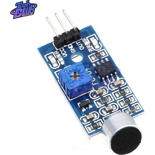 1PCS 3pin Voice Sound Detection Sensor Module Intelligent Smart Robot Helicopter Airplane Boart Car for arduino Diy Kit
