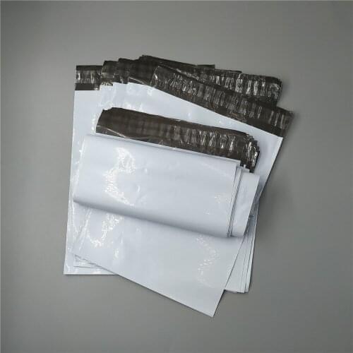 35x45cm 100pcs White Courier Bags Self-Seal Adhesive Jewelry Small Item Packaging Poly Envelope Mailer Postal Mailing Bags