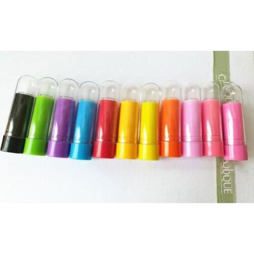 9mm Colorful Lip Balm Containers Mini Lipstick Tubes Sample Makeup Tool High End Empty Cosmetic Containers Travel Bottle 50pcs