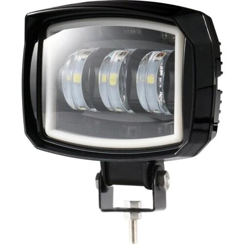 Motorcycle Driving Aluminum Square LED Spot Light Headlight Fog Lamp Work light For Truck Cars Pick-up Van Camper Road