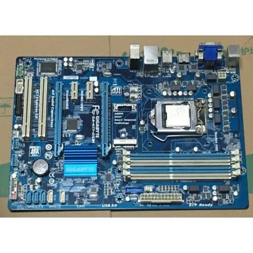 Free shipping original motherboard for Gigabyte GA-H77-DS3H DDR3 LGA 1155 H77-DS3H USB2.0 USB3.0 32GB H77 Desktop Motherboard