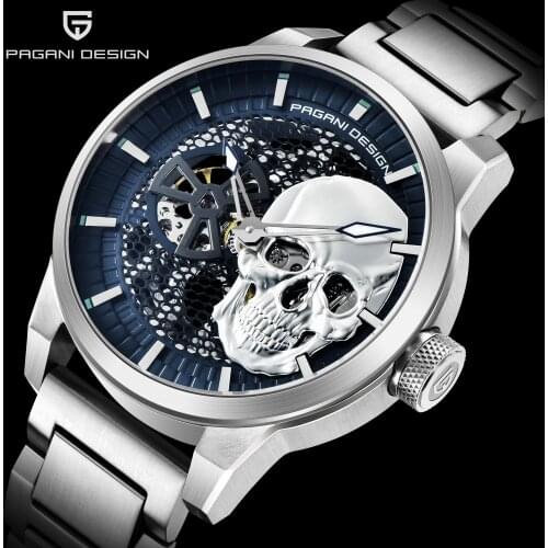 PAGANI DESIGN Fashion Luxury Watches Automatic Mechanical 100M Waterproof Top Brand Stainless Steel WristWatch Relogio Masculino