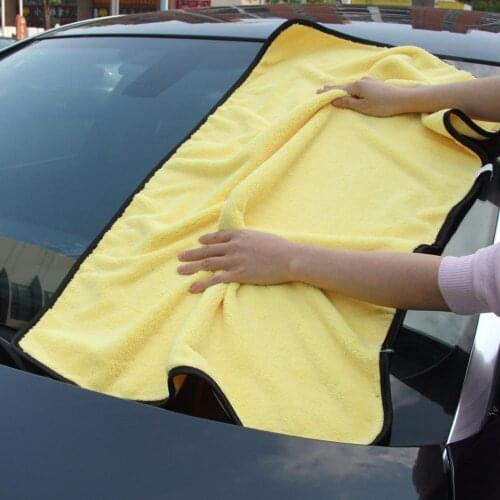 Large Size Car Cleaning Cloths Microfiber Car Care Microfibre Wax Polishing Detailing Towels Washing Drying Cloths 92*56cm