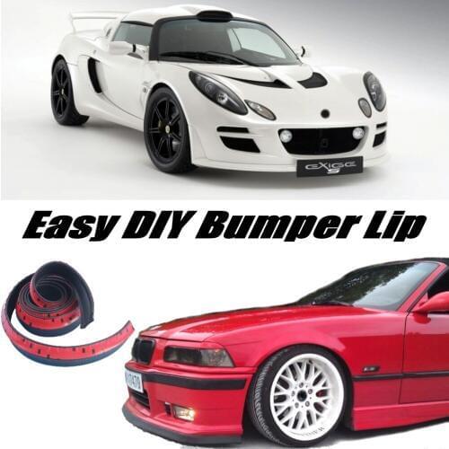 Bumper Lip Deflector Lips For Lotus Exige S 240 / 260 / 265E / GT3 Front Spoiler Skirt For Tuning / Body Kit / Strip