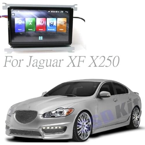 Car Android Internet Multimedia Navi For Jaguar XF X250 XFR 2.0 3.0 4.2 5.0 2007~2015 GPS Audio Stereo CarPlay 360 Bird View