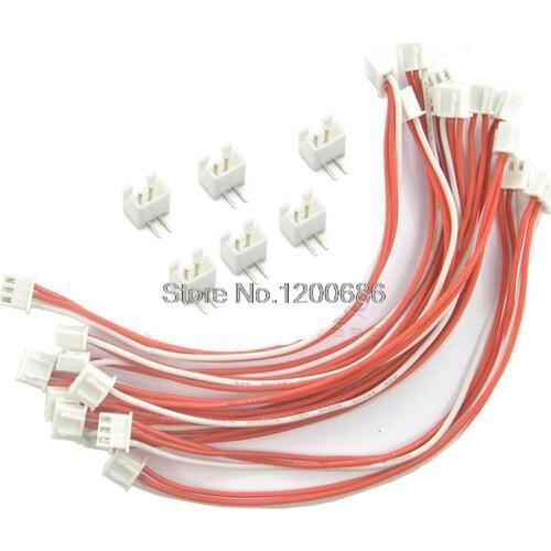 30CM 24AWG Double-end XH 2.54mm 3 Pin Battery Connector Plug Female & Male with Wire