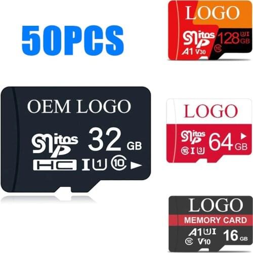 Neutral True Capacity Micro SD Card 128GB SD Memory Card Class 10 U3 Blank 8GB 16GB 32GB 64GB TF Micro Memory Cards For Phone