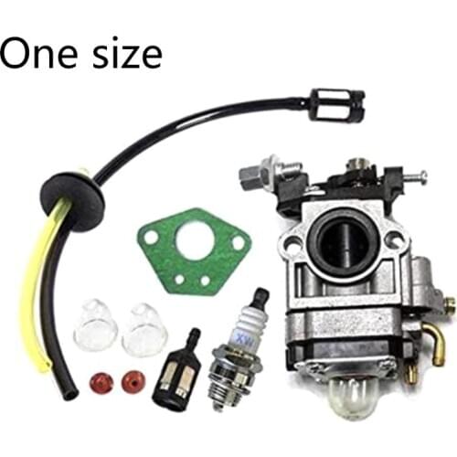 Carburettor Kit for 52cc 49cc 43cc Brush Cutter with Seal Hose Spark Plug Petrol Filter Accessories Parts