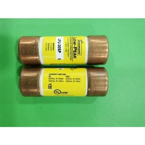 LPJ-30SP delay fuse fuse 21X57MM BUSS LOW PEAK genuine 30A600V