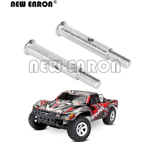 2Pc #3637 Metal Front Axles for RC Car Parts 1/10 Traxxas Slash 2WD Bigfoot Ford Bandit Nitro Slash Rustler 2WD Stampede VXL
