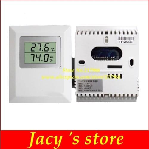 WALL Temperature and humidity transmitter network temperature humidity sensor 4-20MA 0-5V 0-10V RS485 LCD display DIAL switch