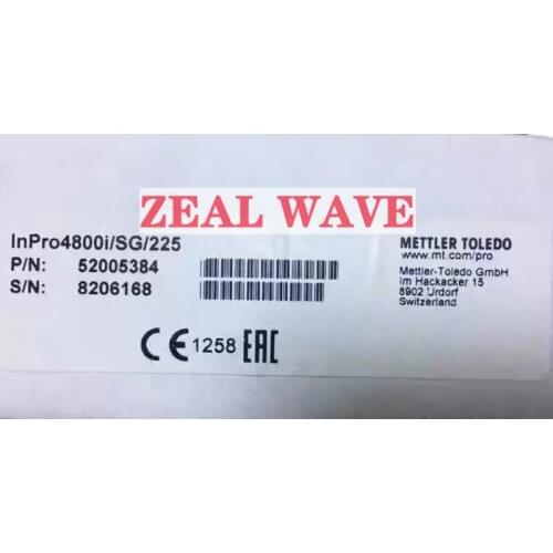 New METTLER TOLEDO ISM Electrode 52005834 inpro4800i/SG/225