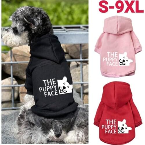 Small Dog Clothes Chihuahua Teddy French Bulldog Labrador Dog Sweater Dog Hoodie Clothing Winter Warm Thicken
