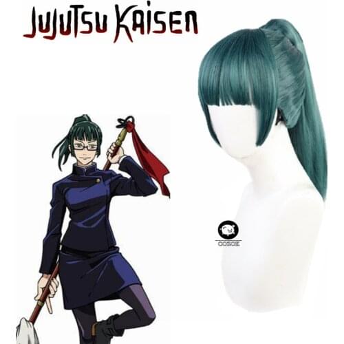 Anime Jujutsu Kaisen Itadori Yuji Cosplay Wig Kugisaki Nobara Zen'in Maki Wigs Fushiguro Megumi Accessories Women Halloween