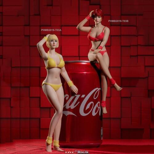 In stock Full set PHMB2019-T03A/T03B TBLeague 1/12 Super Flexible Female Seamless Body with Head Bikini Model for Fans Gifts